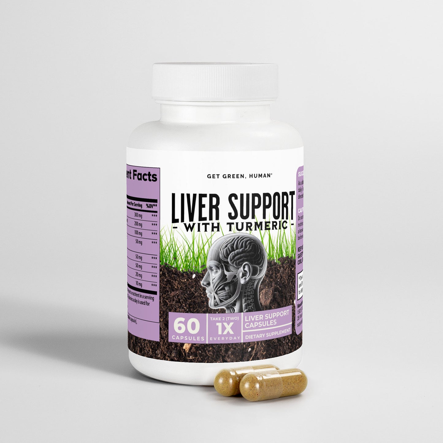 Liver Support (w/ Turmeric) Capsules