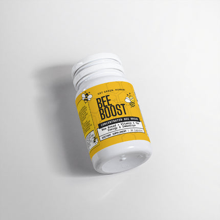 Bee Boost (Bee Bread + Vitamin C) Capsules