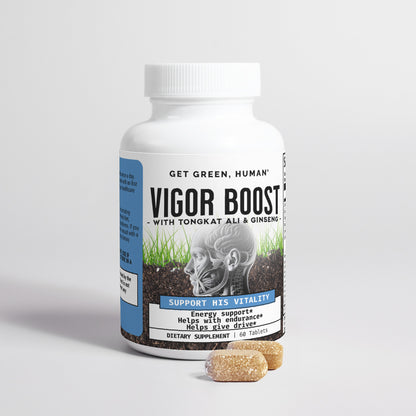 Vigor Boost Tablets with Tongkat Ali & Ginseng (for him)