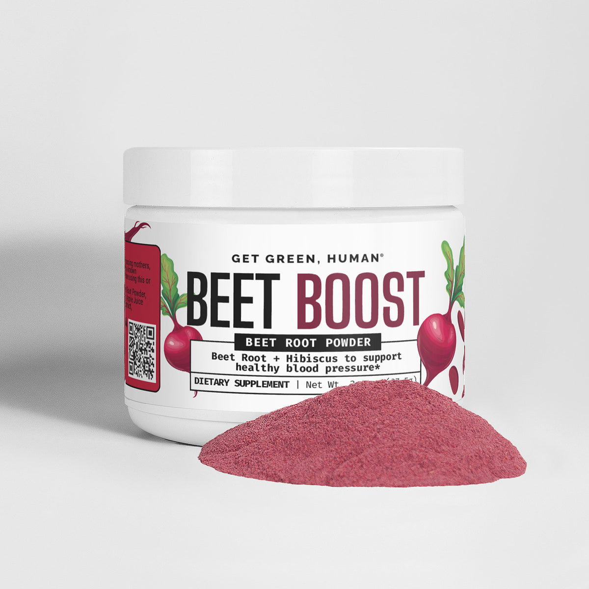 Humman Beat Root Beet Root Powder | Energy & Circulation Support – Get Green, Human
