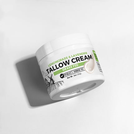 Grass-Fed Tallow Cream with Lemongrass & Lavender