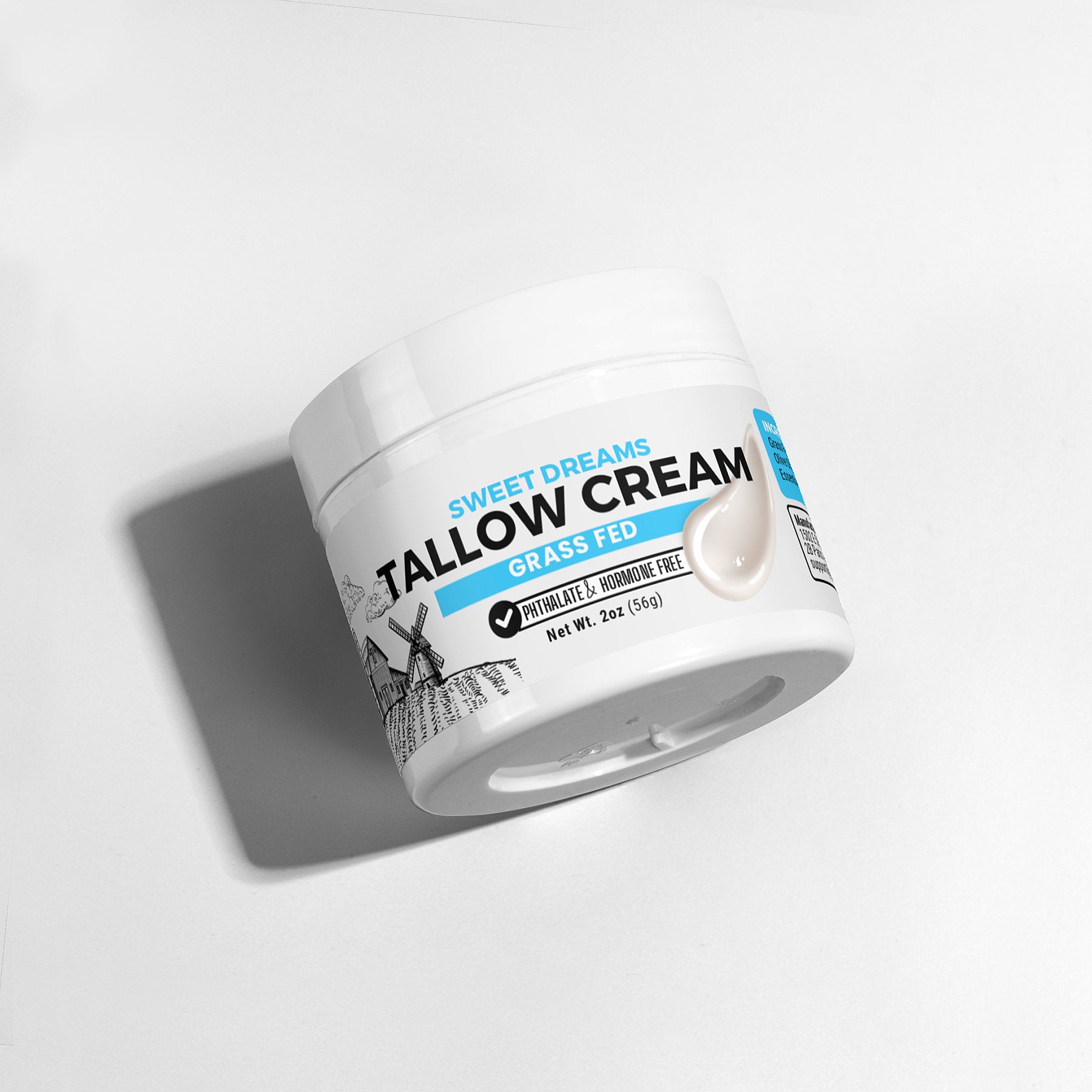 Grass-Fed Tallow Cream for Sleep