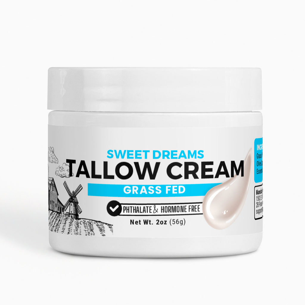 Grass-Fed Tallow Cream for Sleep