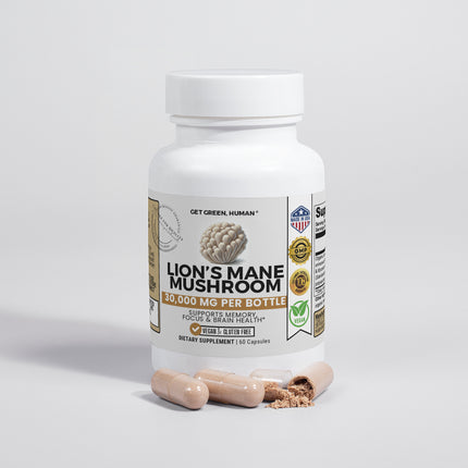 Lion's Mane Mushroom Cognitive Boost