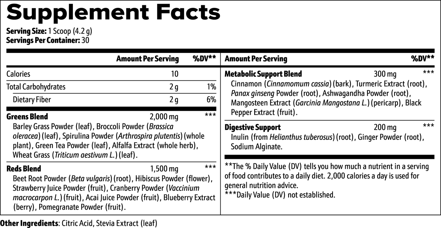 Daily Greens Superfood Powder