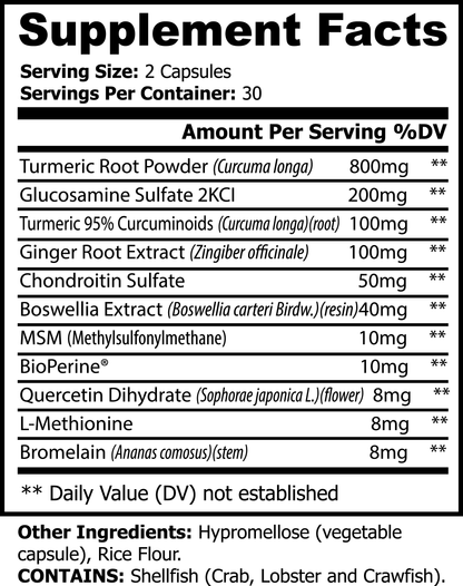 Turmeric XXL Joint Support Capsules