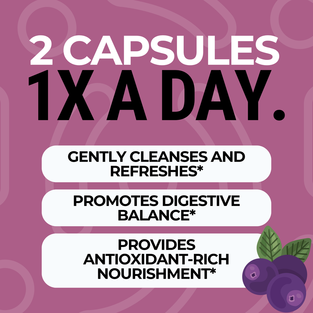 Edrox Max Acai Detox Capsules | Antioxidant & Digestive Support – Get Green, Human