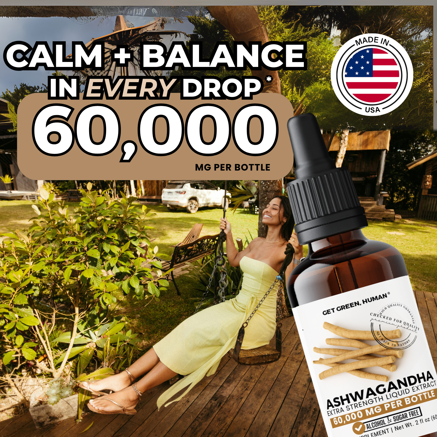 Ashwagandha Tincture | Stress, Mood & Energy Balance