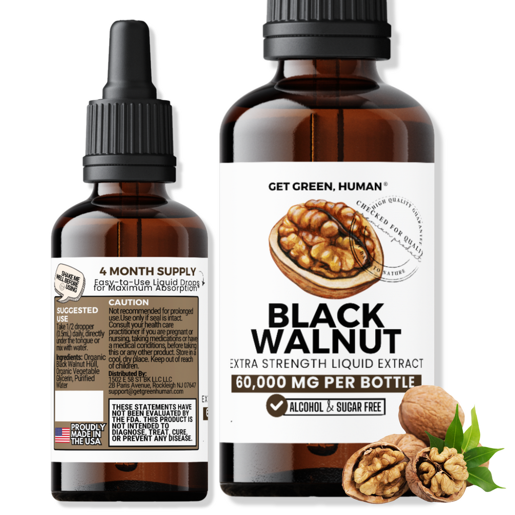 Black Walnut Tincture | Gut Health & Natural Detox Support