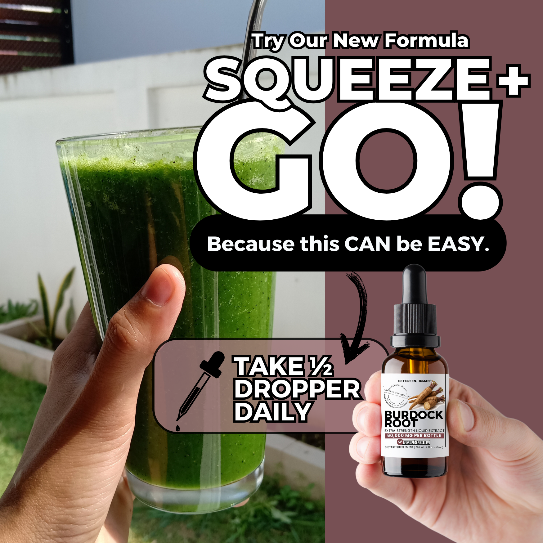 Burdock Root Tincture | Skin, Liver & Detox Support