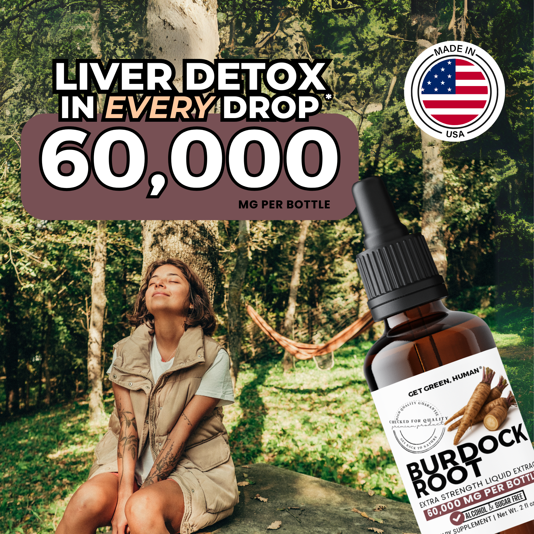 Burdock Root Tincture | Skin, Liver & Detox Support