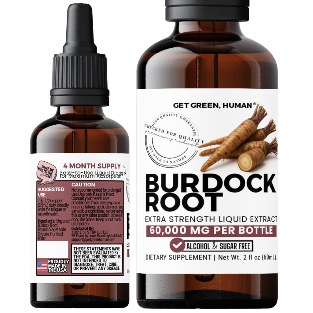 Burdock Root Tincture | Skin, Liver & Detox Support