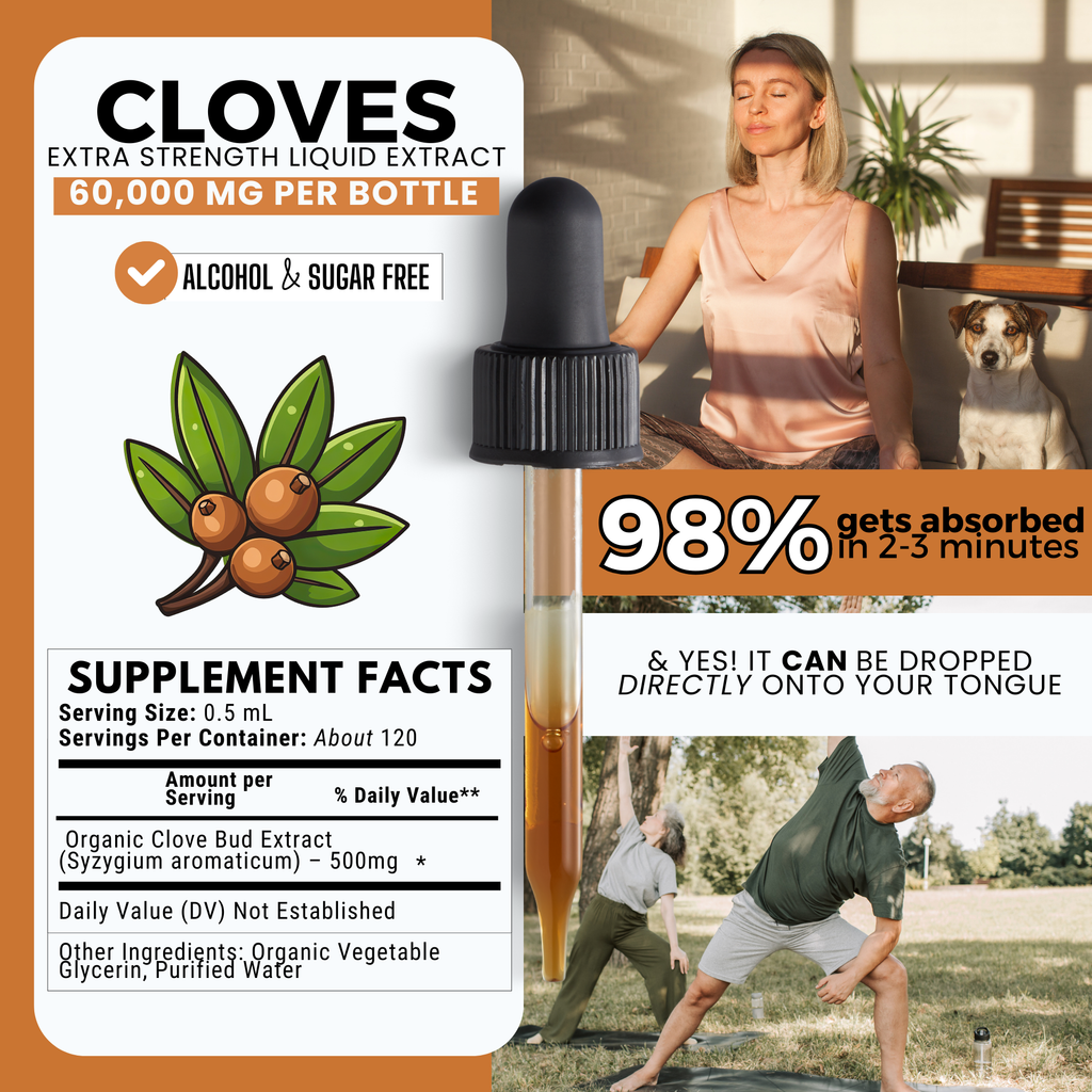 Clove Tincture | Digestive, Oral & Immune Support