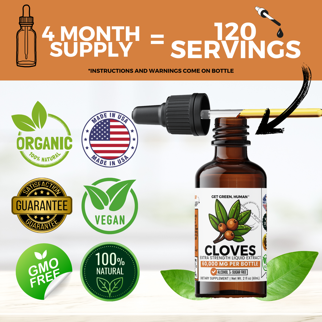 Clove Tincture | Digestive, Oral & Immune Support