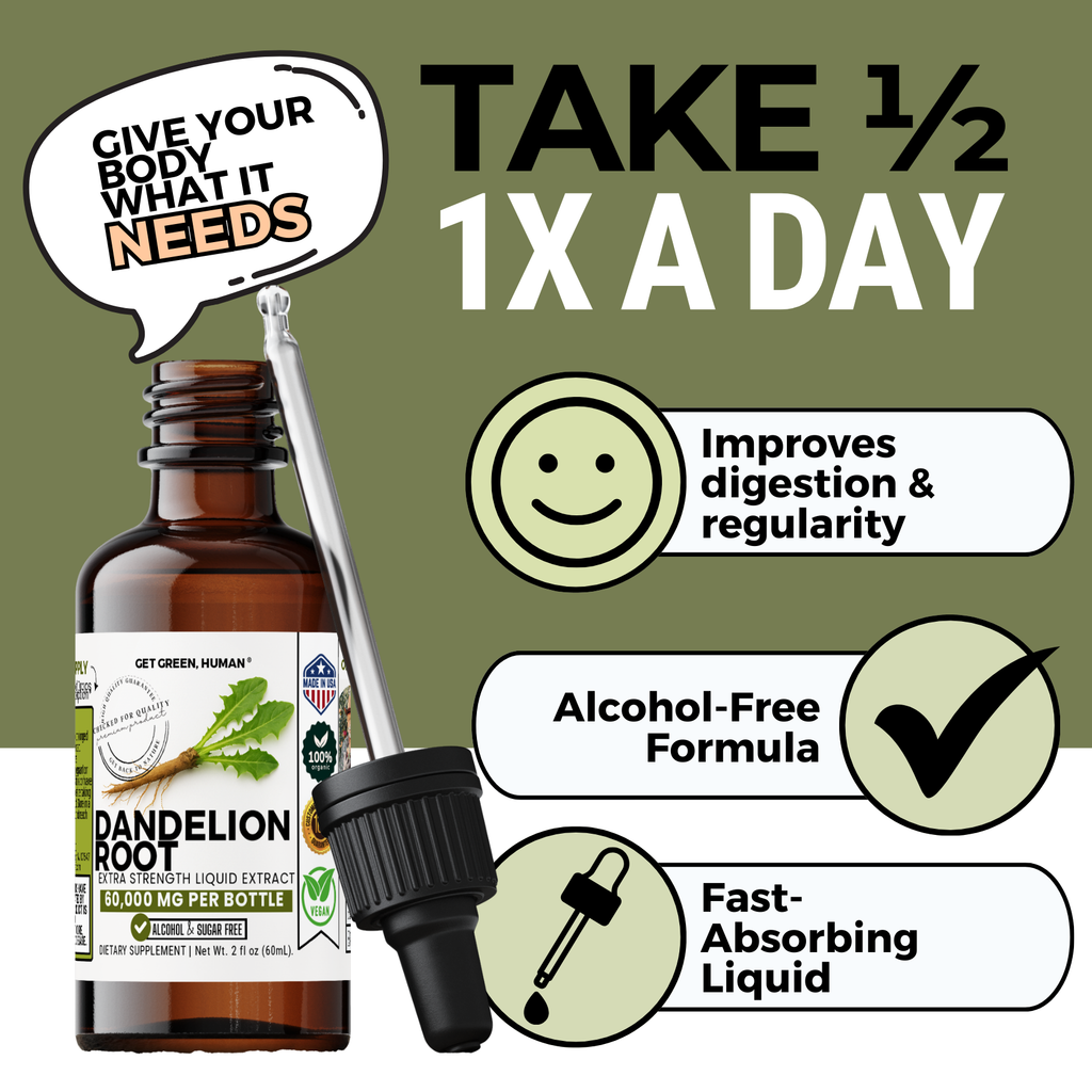 Dandelion Root Tincture | Liver, Digestion & Skin Support