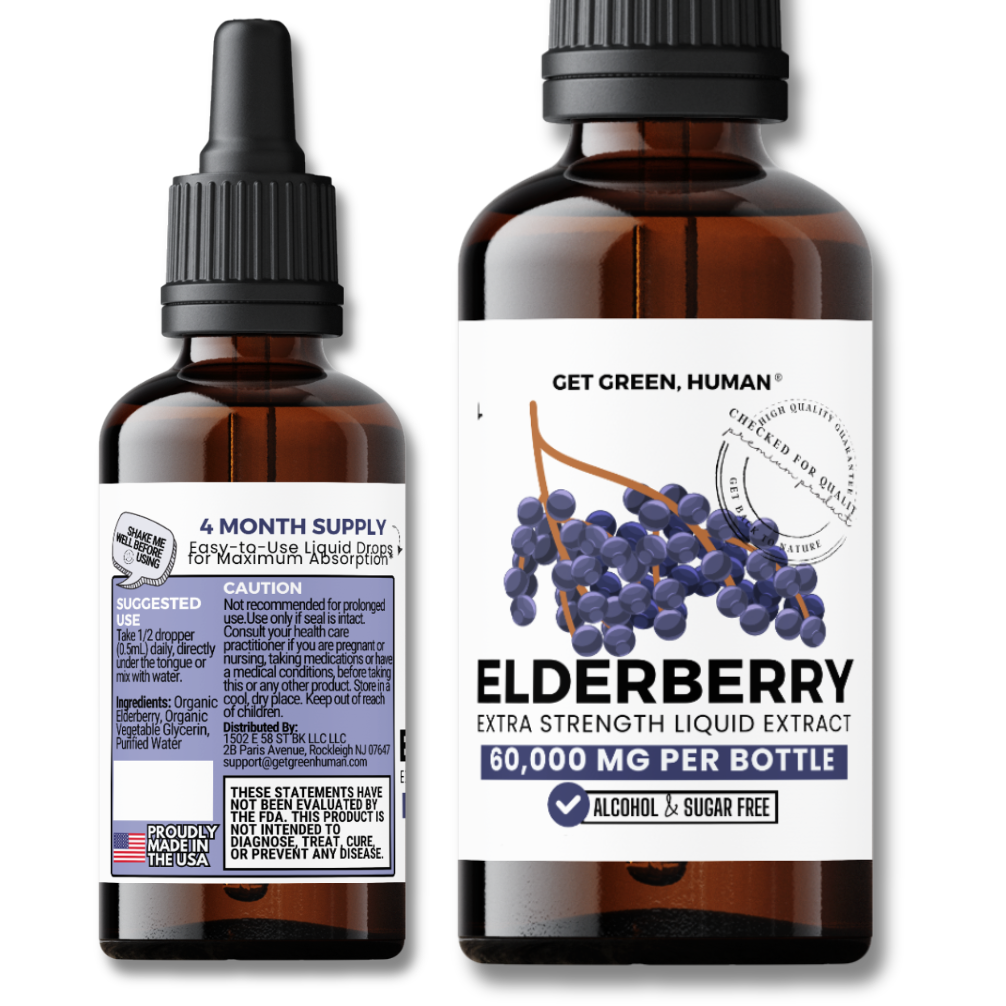Elderberry Tincture | Immune & Antioxidant Support