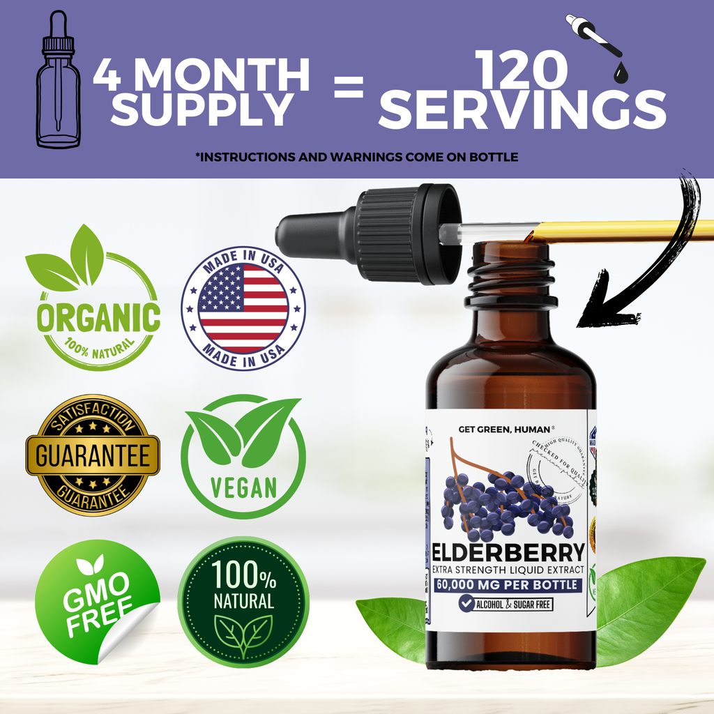Elderberry Tincture | Immune & Antioxidant Support