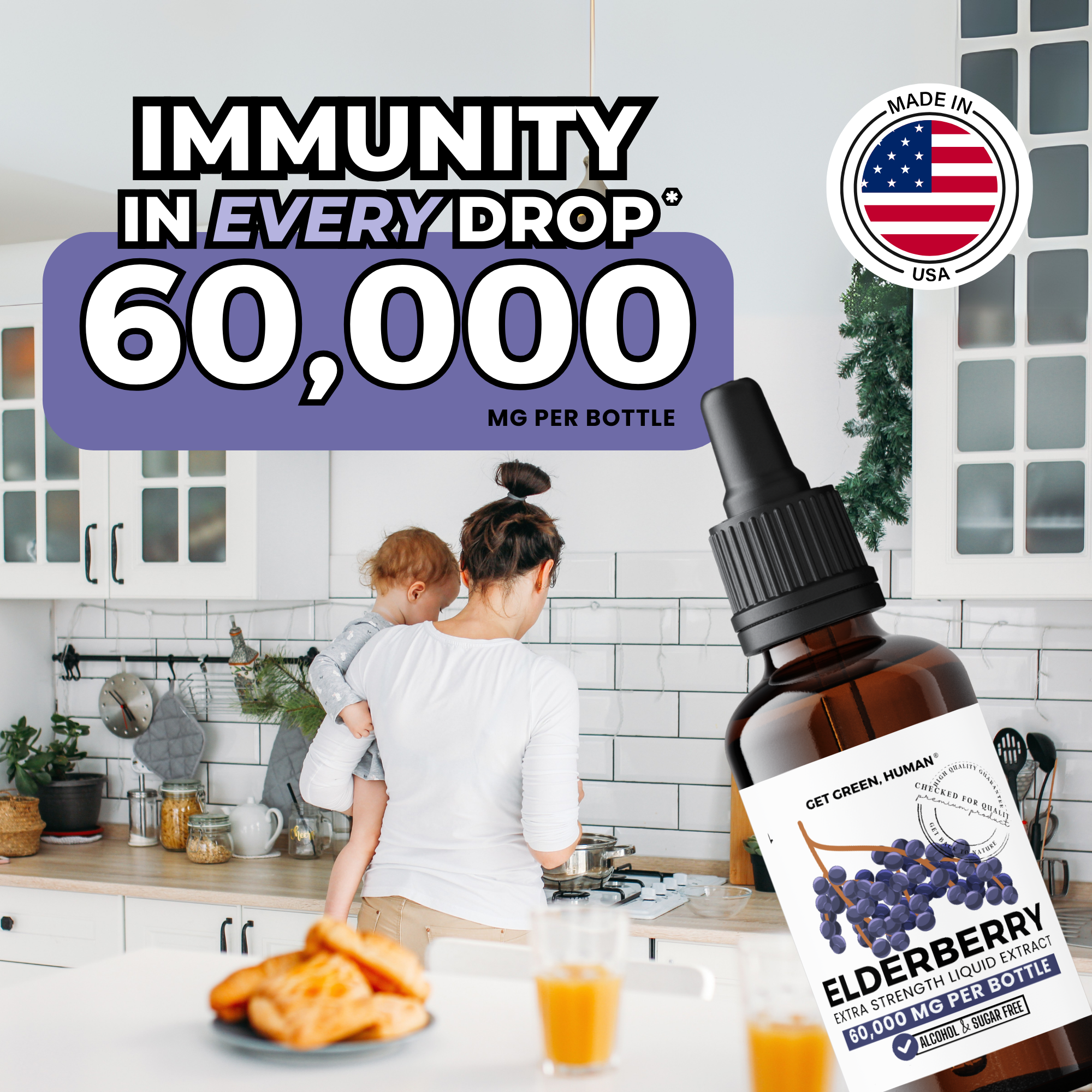 Elderberry Tincture | Immune & Antioxidant Support