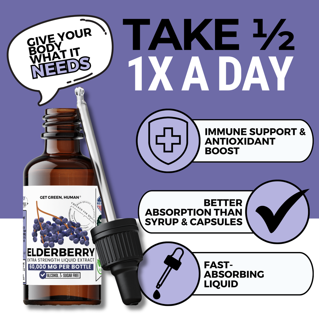 Elderberry Tincture | Immune & Antioxidant Support