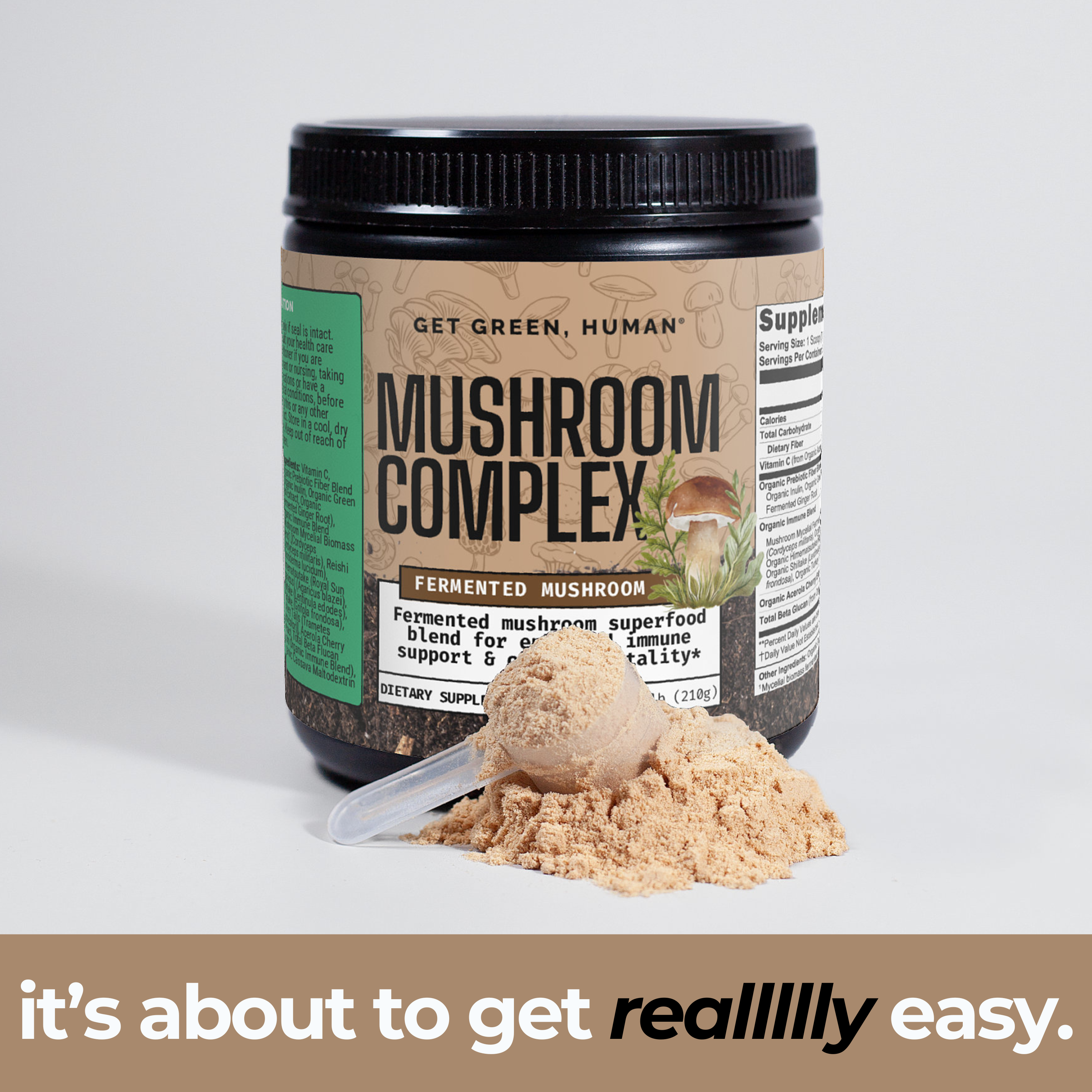 Fermented Mushroom Complex