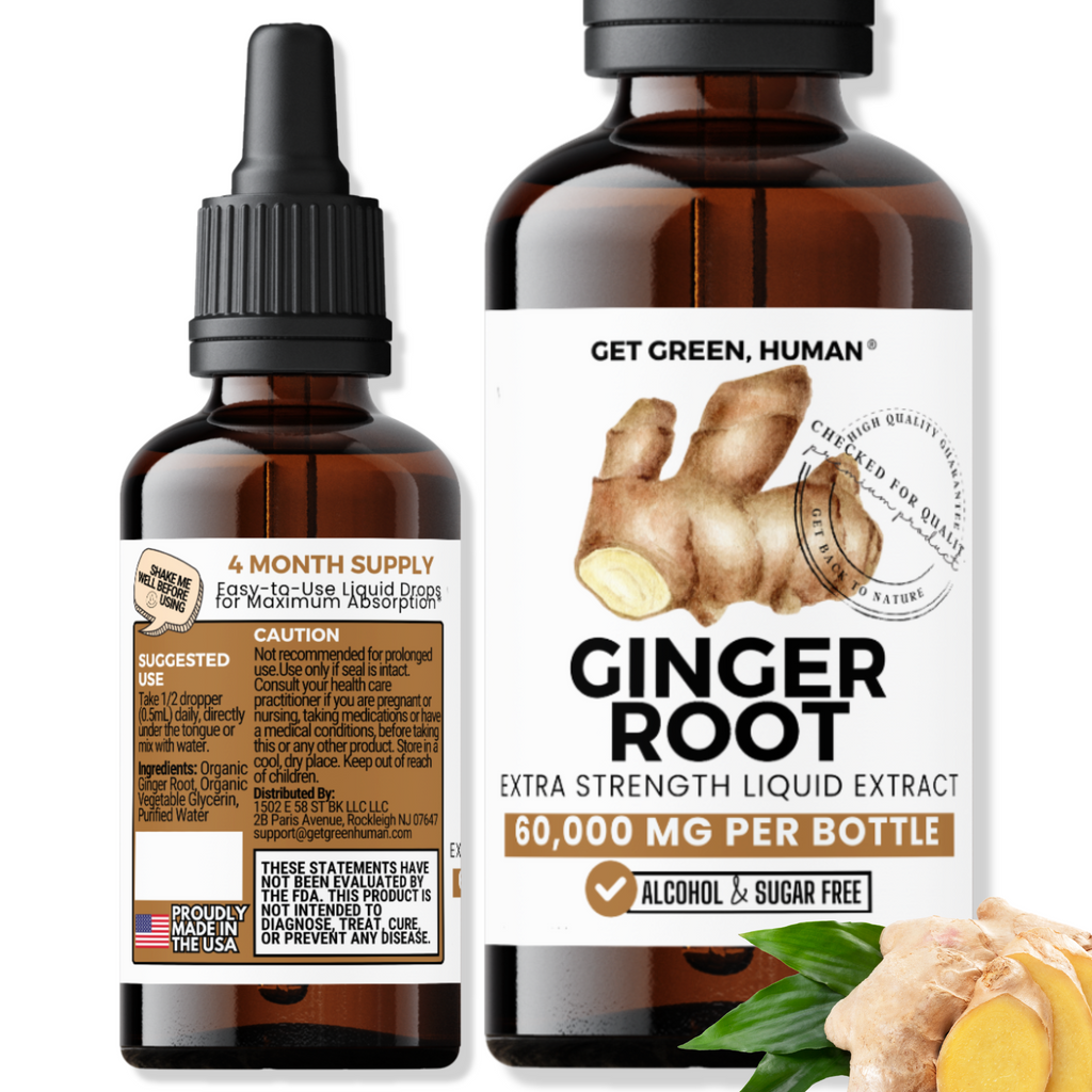 Ginger Root Tincture | Digestive, Nausea & Immune Support