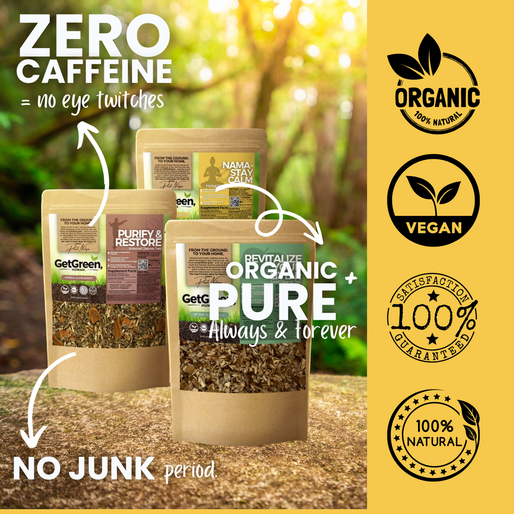 Daily Reset Trio Bundle | Calm Tea + Liver Tea + Cleanse Tea Set