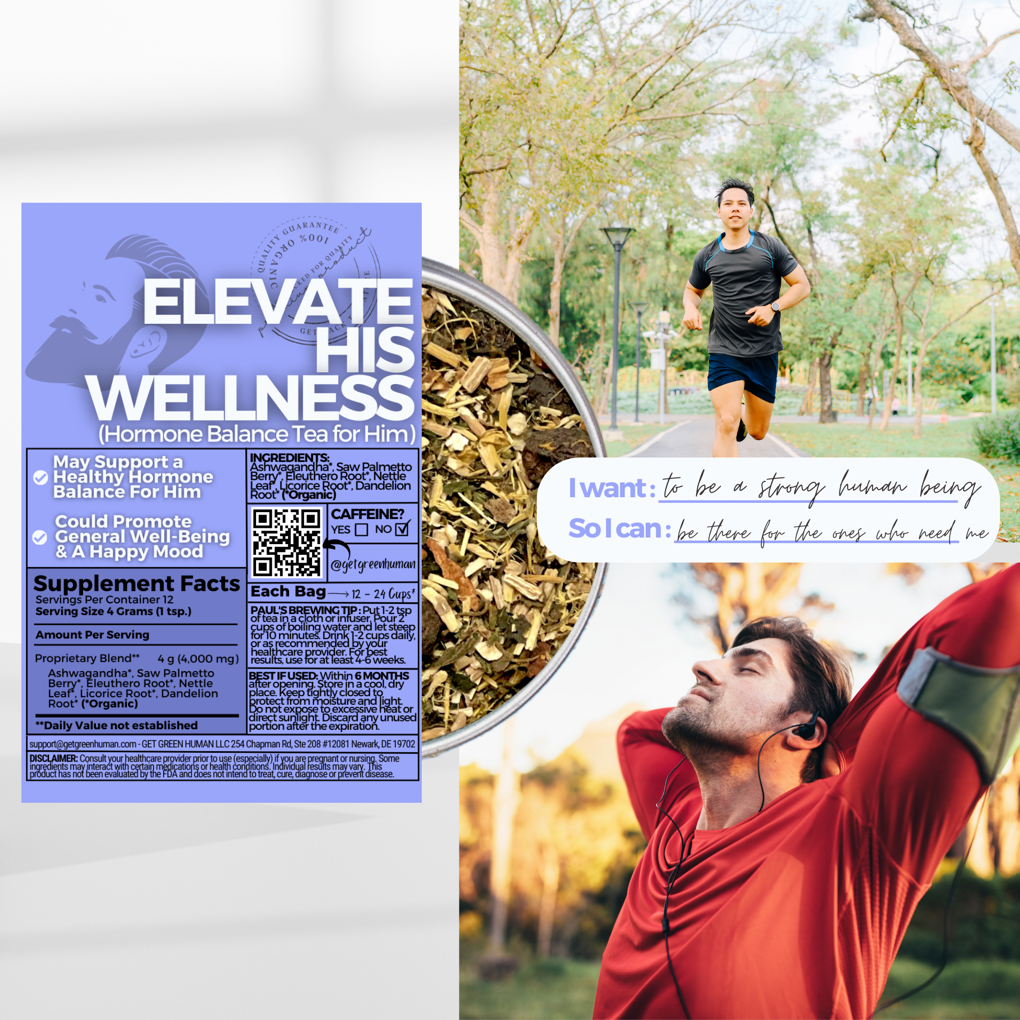 Elevate His Wellness (Hormone Balance)