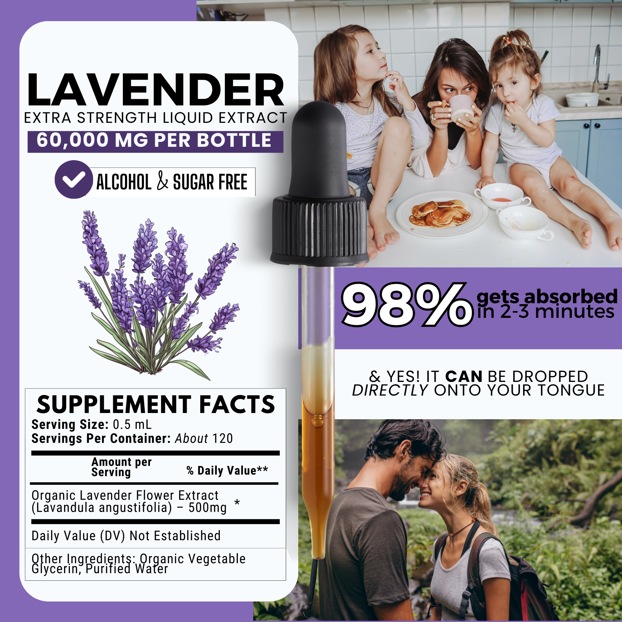 Lavender Tincture | Relaxation & Sleep Support