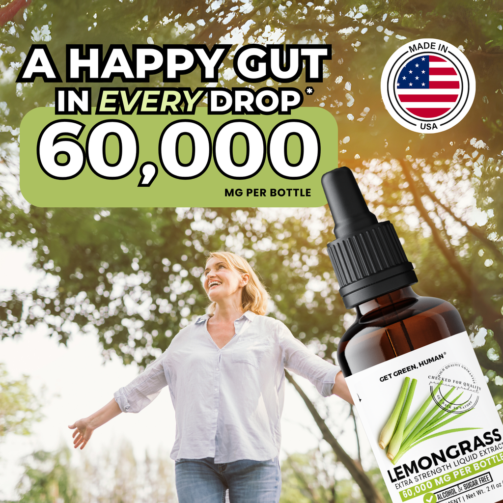 Lemongrass Tincture | Digestion, Bloating & Cleanse Support