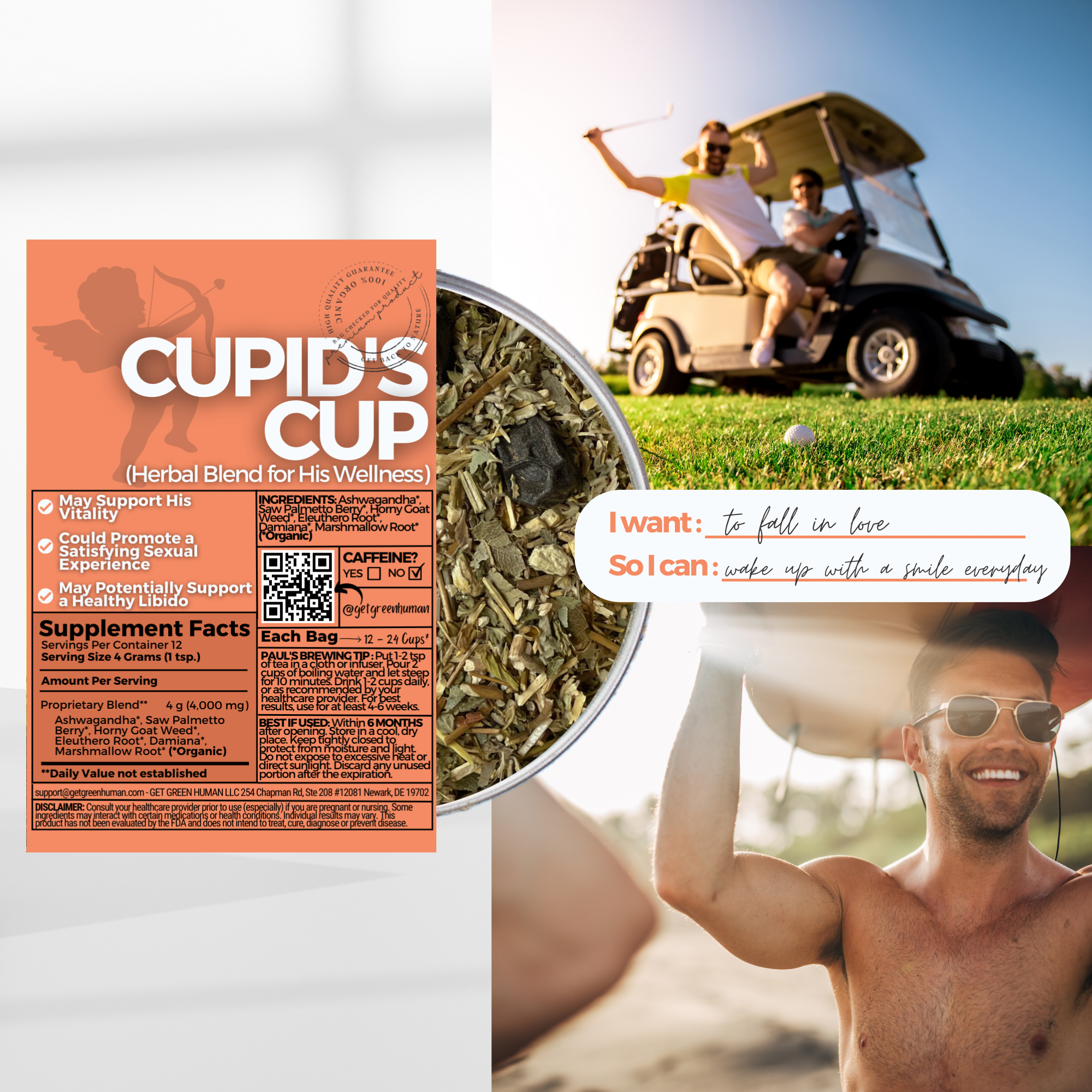 Cupid's Cup (His Wellness Blend)