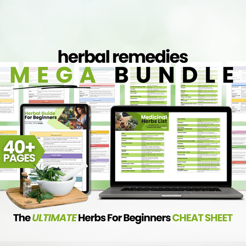 The Ultimate Herbal Remedies CHEAT SHEET (Instant Download) – Get Green ...