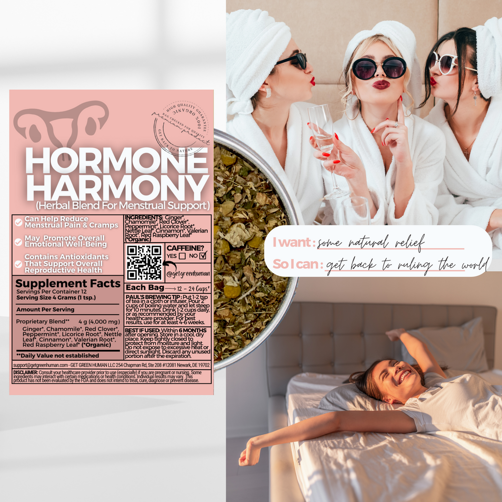 Hormone Harmony (Menstrual + PMS Support)