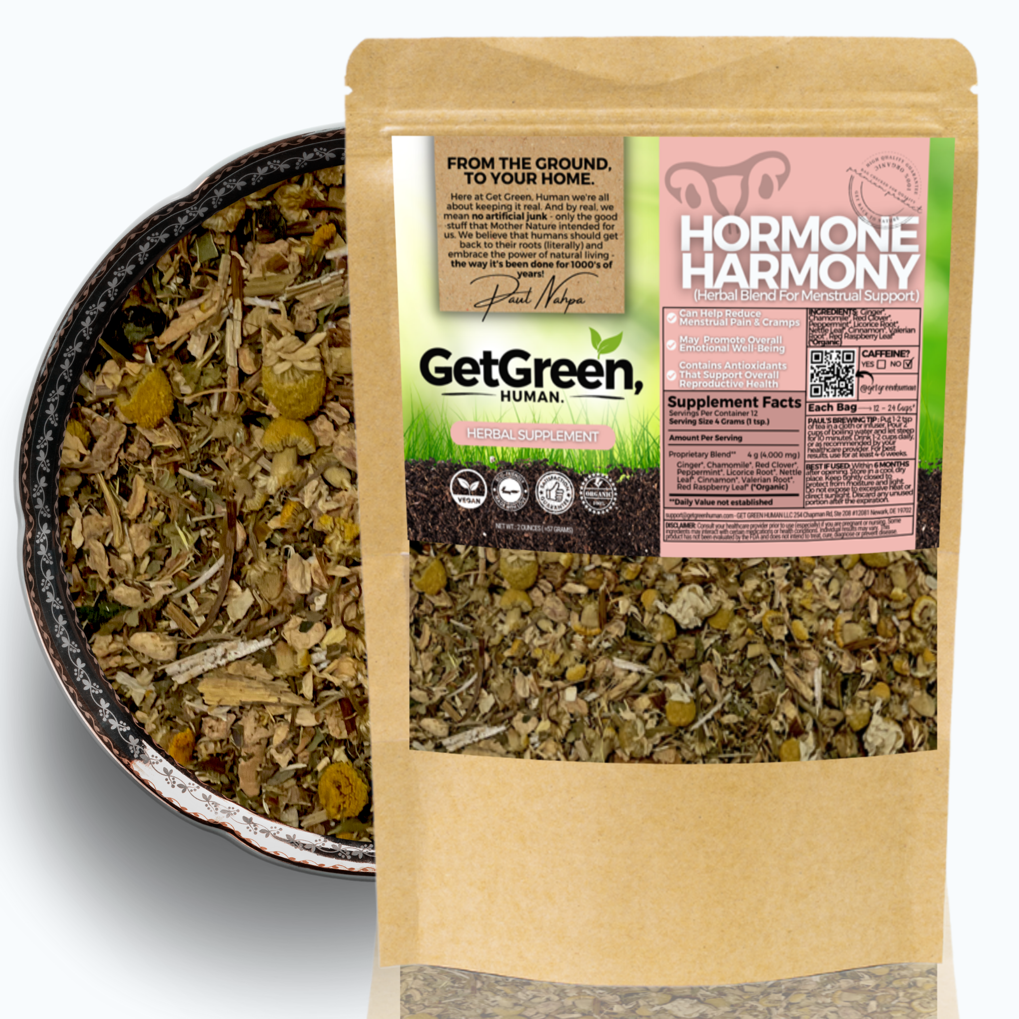 Hormone Harmony (Menstrual + PMS Support)