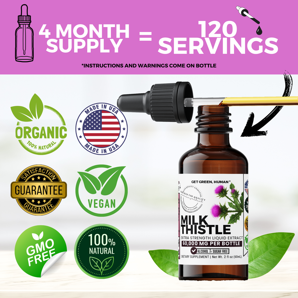 Milk Thistle Tincture | Liver, Detox & Recovery Support