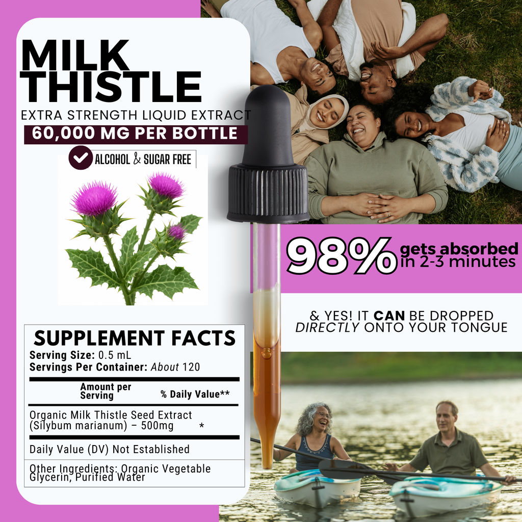 Milk Thistle Tincture | Liver, Detox & Recovery Support