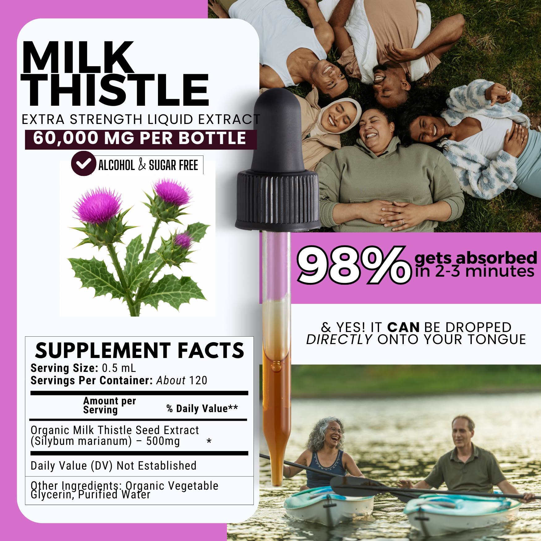 Milk Thistle Tincture | Liver, Detox & Recovery Support