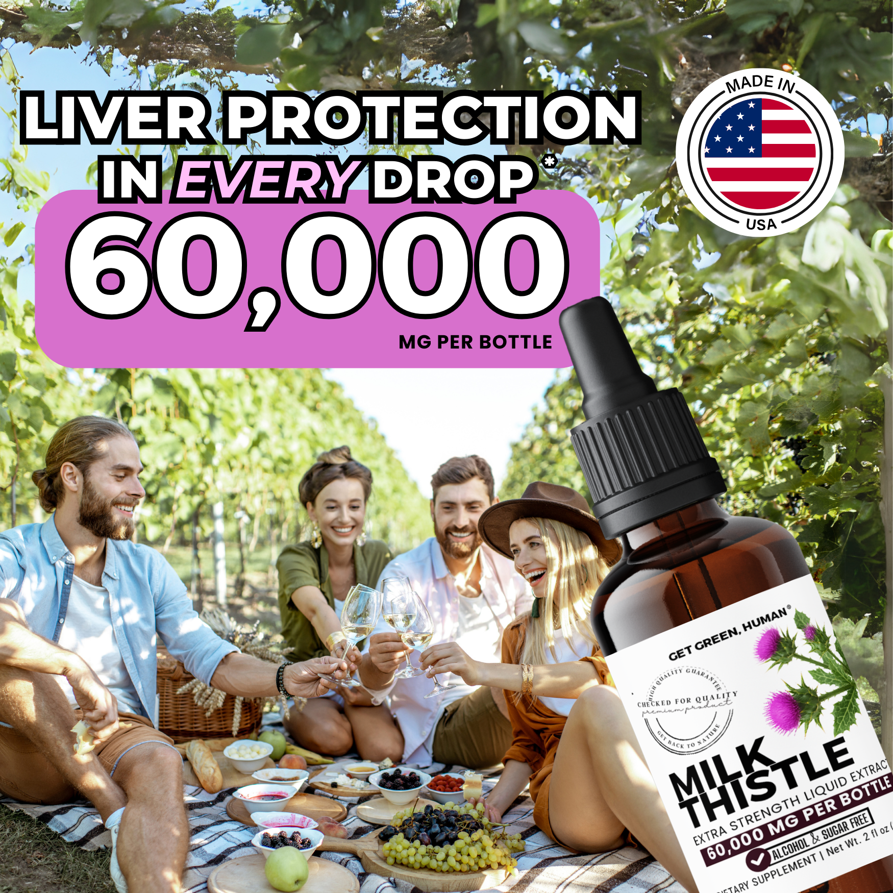 Milk Thistle Tincture | Liver, Detox & Recovery Support