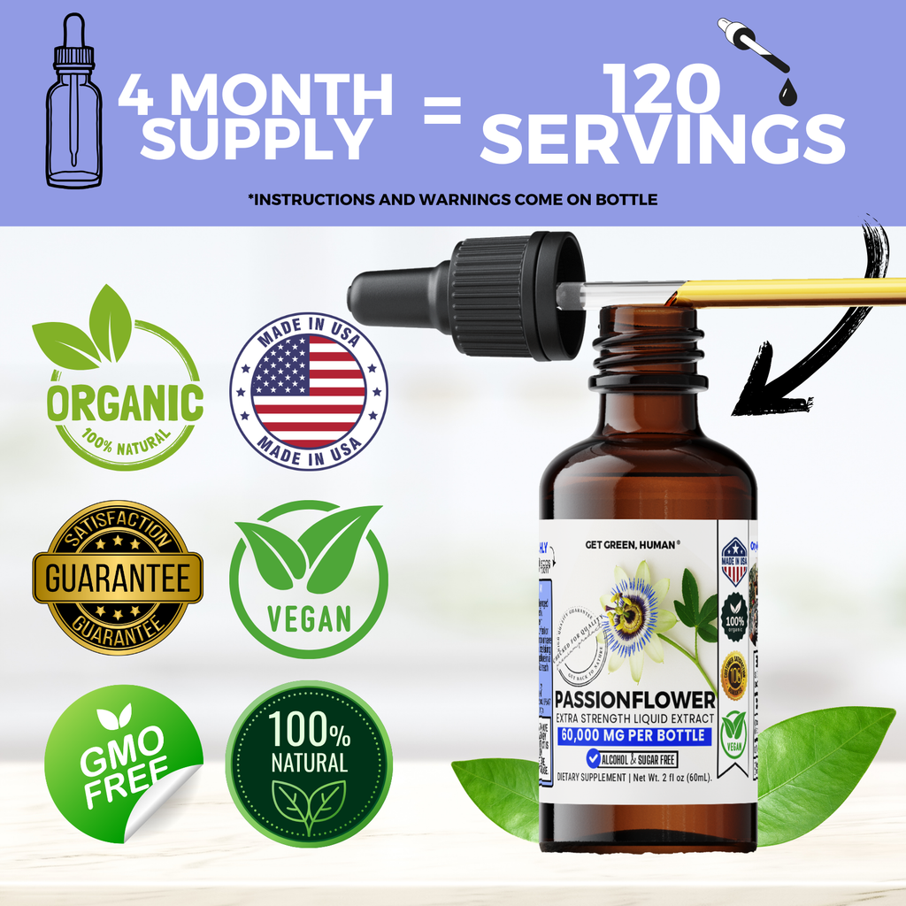 Passionflower Tincture | Sleep, Calm & Nervous System Support