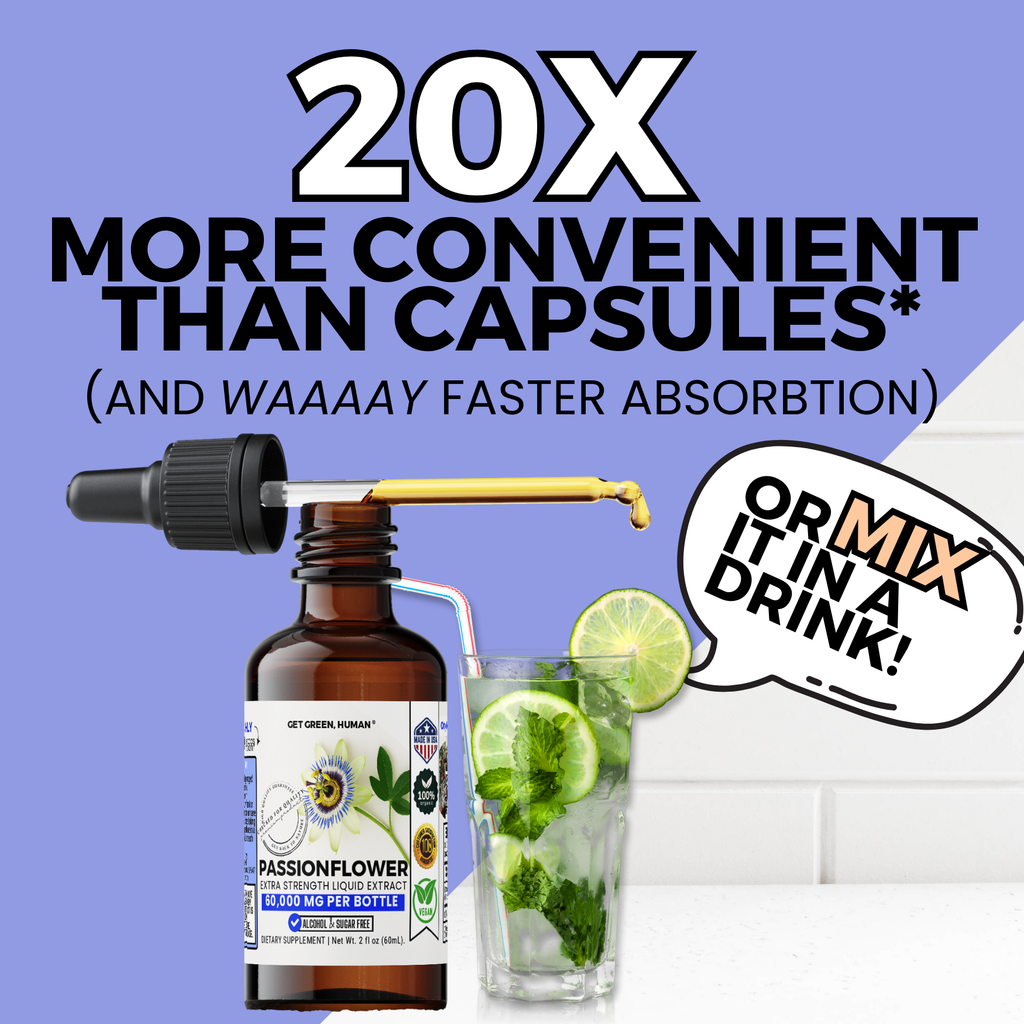 Passionflower Tincture | Sleep, Calm & Nervous System Support