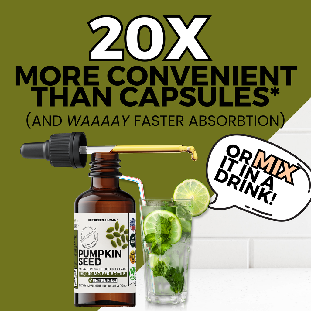 Pumpkin Seed Tincture | Gut, Bladder & Hormone Support