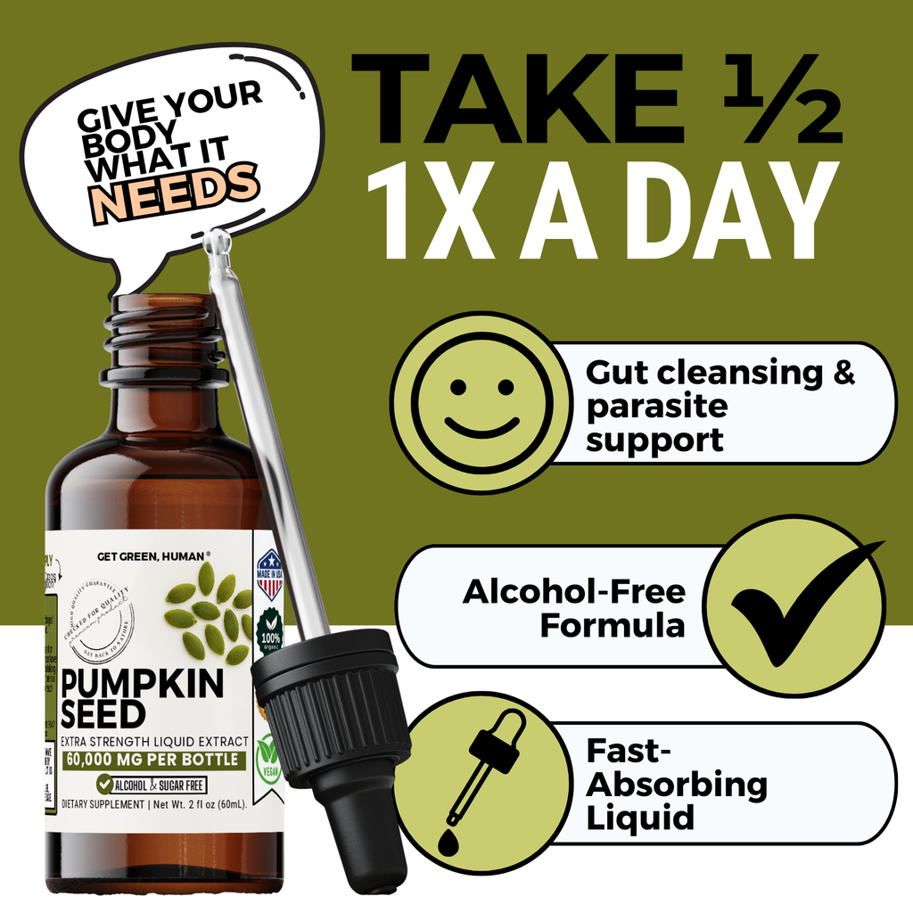 Pumpkin Seed Tincture | Gut, Bladder & Hormone Support