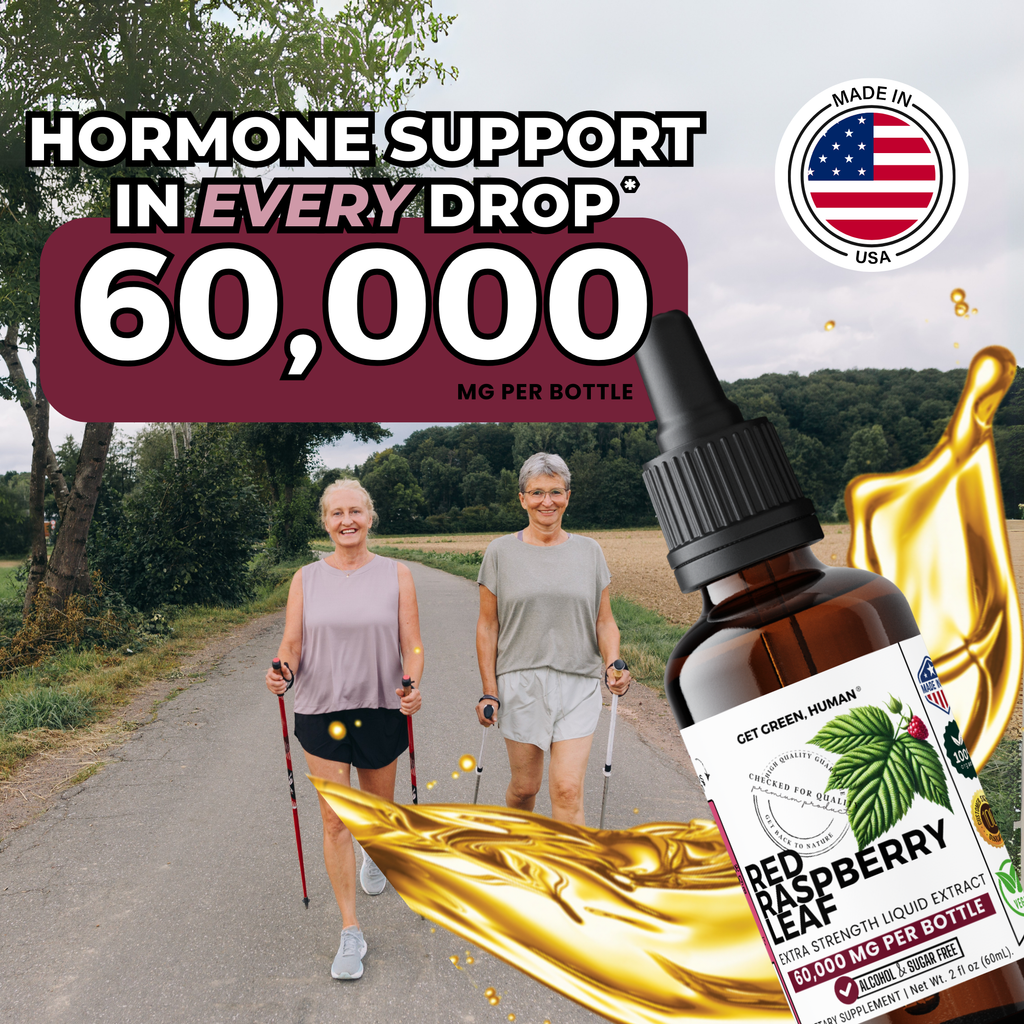 Red Raspberry Leaf Tincture | Women’s Hormonal & Reproductive Support