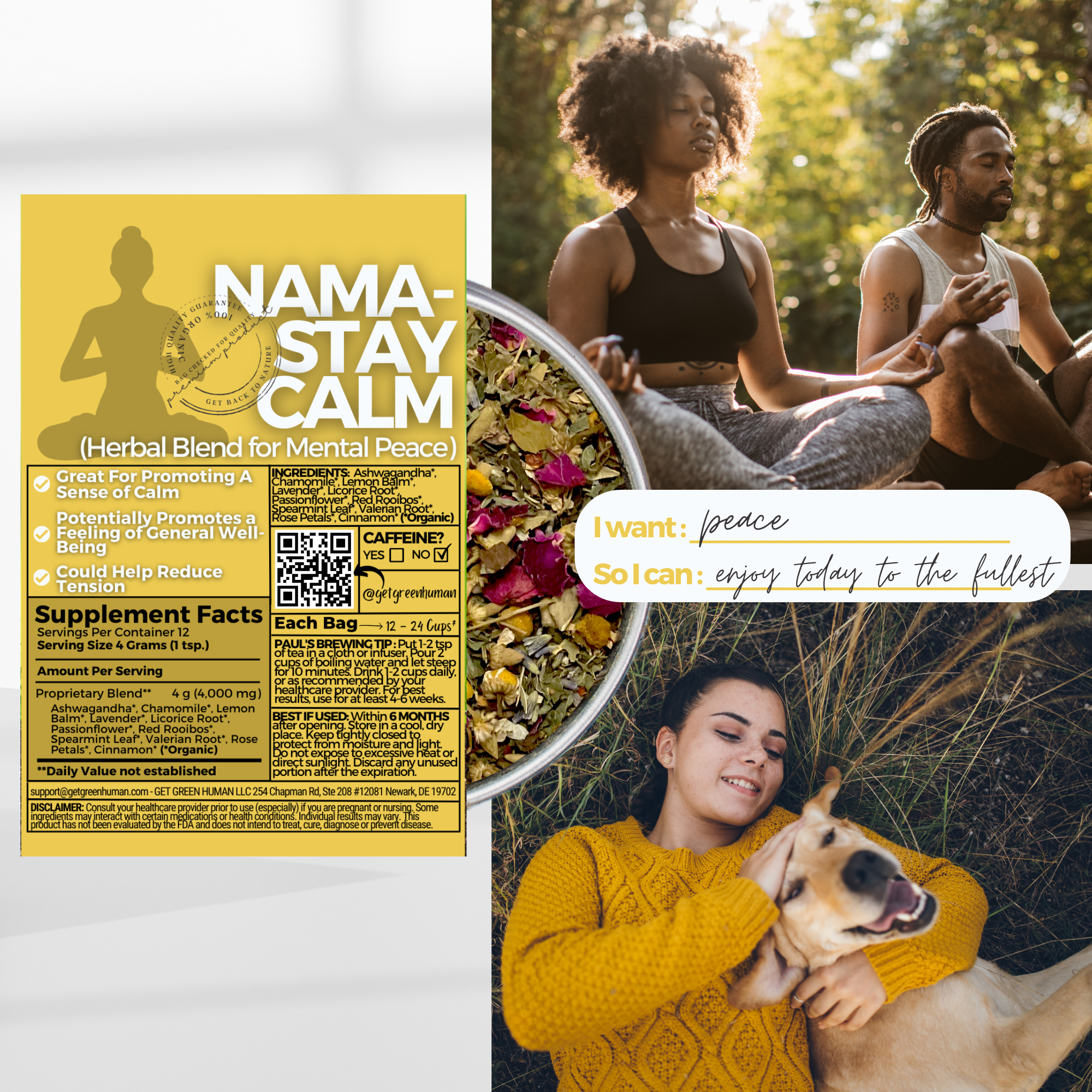 Nama-Stay Calm (Mental Peace Blend)