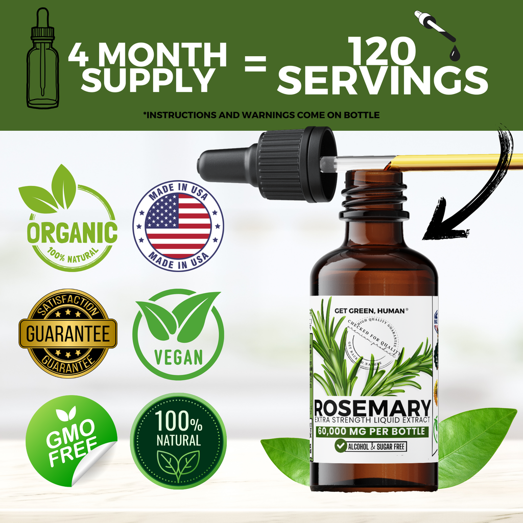 Rosemary Tincture | Brain Health & Focus Support
