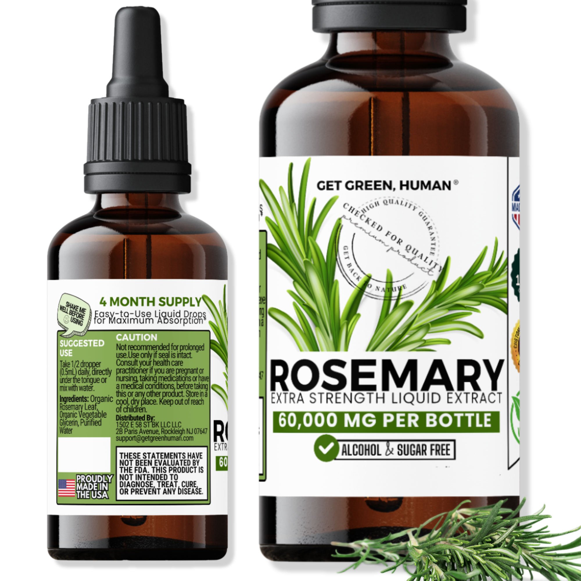 Rosemary Tincture | Brain Health & Focus Support
