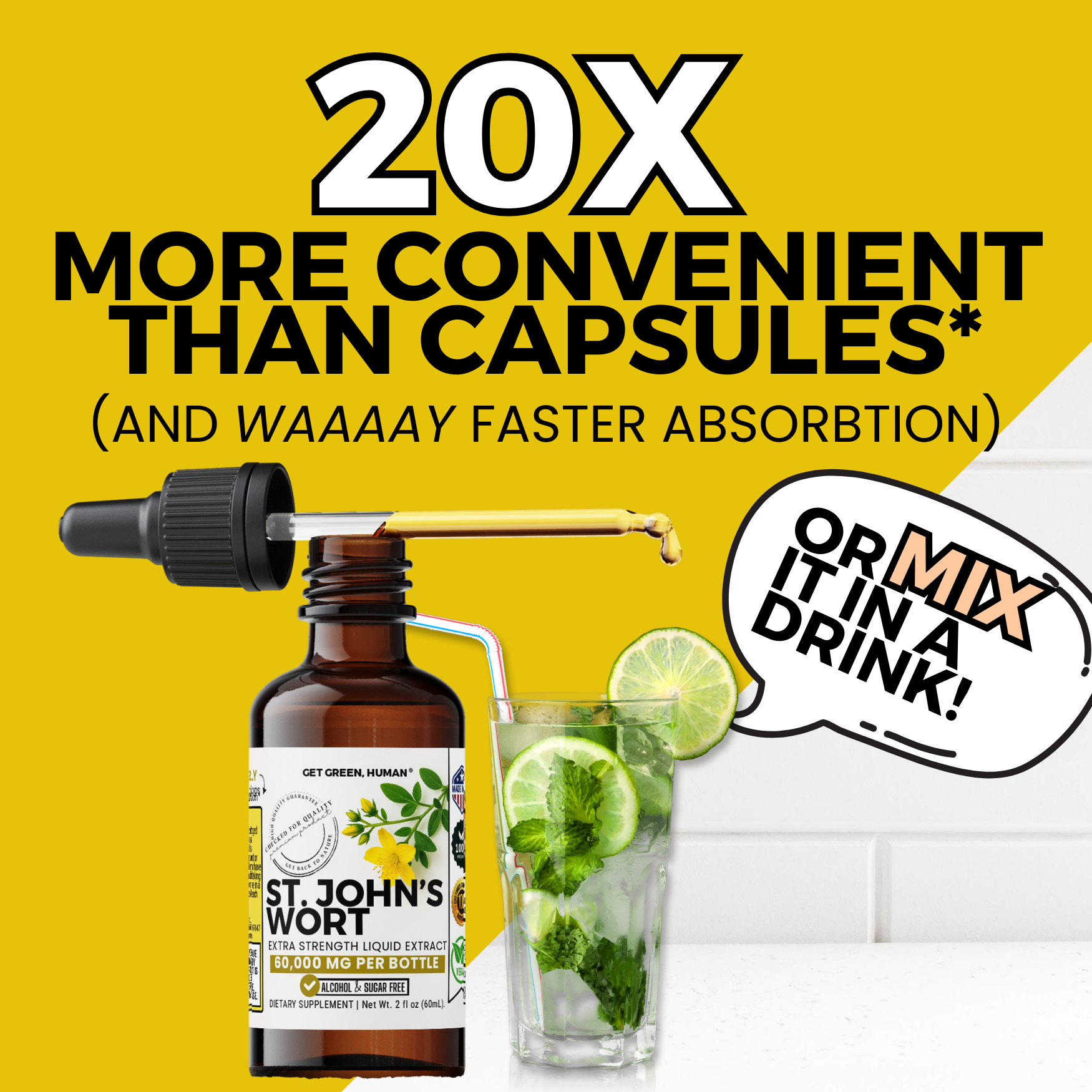 St. John’s Wort Tincture | Mood, Nervous System & Emotional Balance