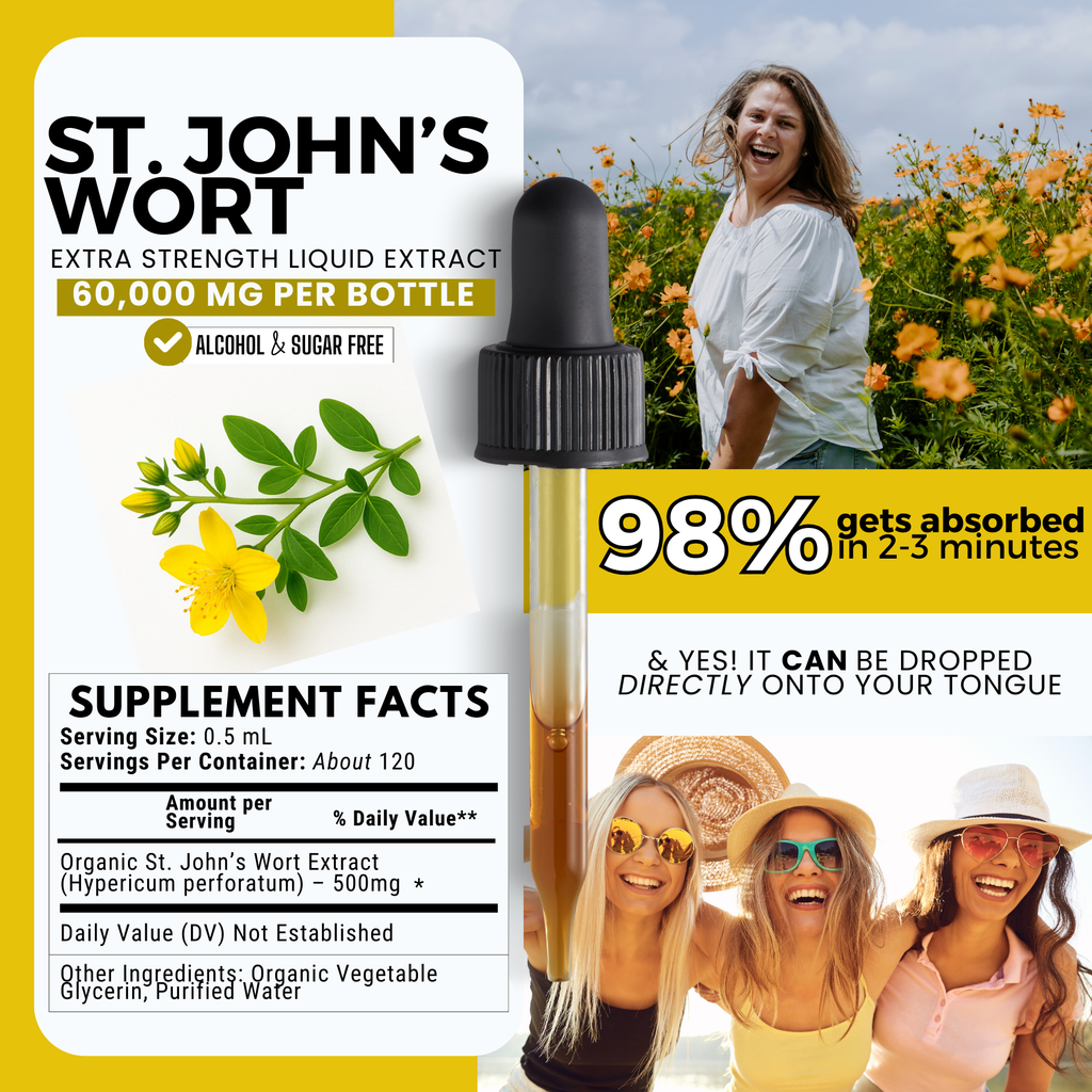 St. John’s Wort Tincture | Mood, Nervous System & Emotional Balance