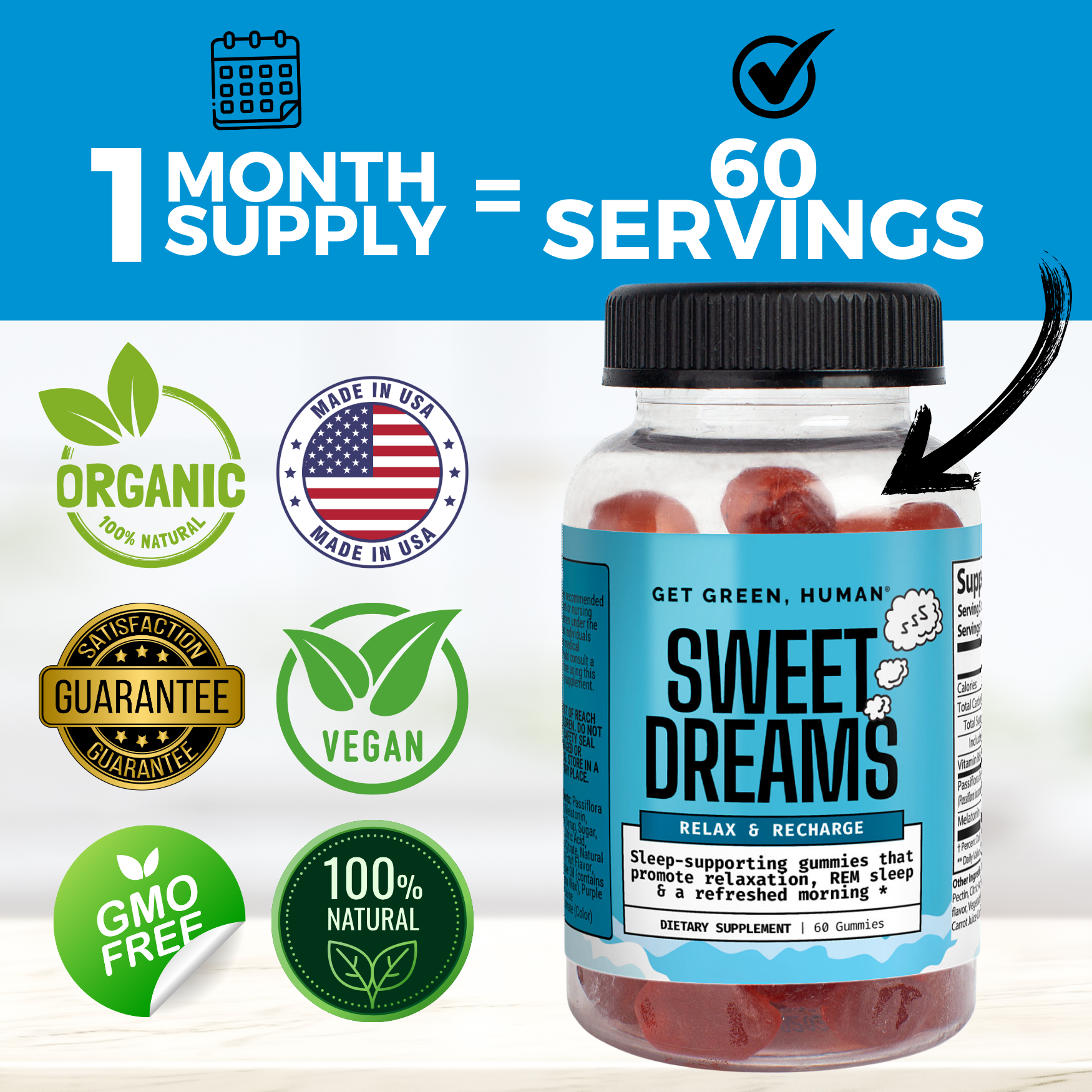 Sweet Dreams Gummies (Adult)