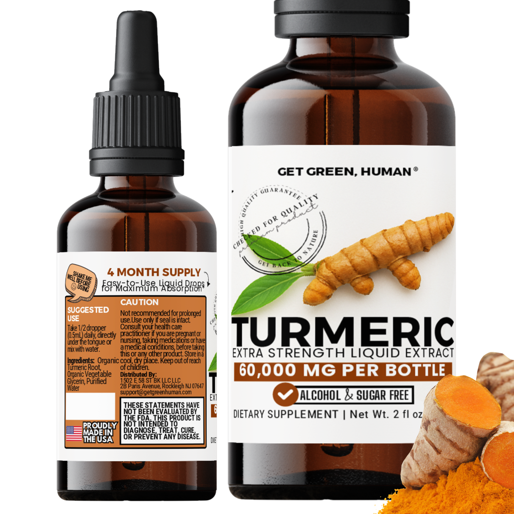Turmeric Tincture | Inflammation, Joint & Immune Support