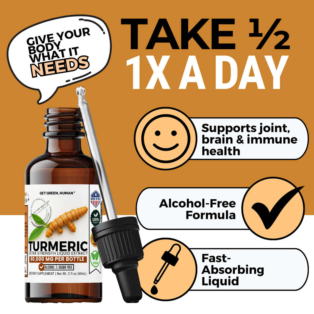 Turmeric Tincture | Inflammation, Joint & Immune Support